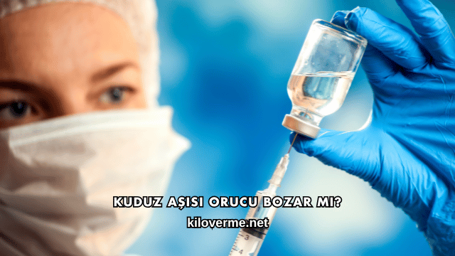 Kuduz Aşısı Orucu Bozar mı?