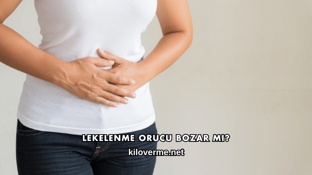 Lekelenme Orucu Bozar mı?