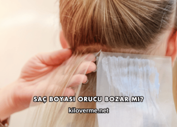 Saç Boyası Orucu Bozar mı?