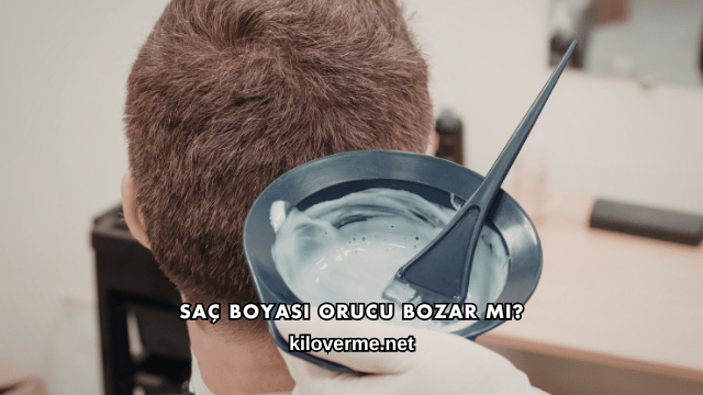 Saç Boyası Orucu Bozar mı?