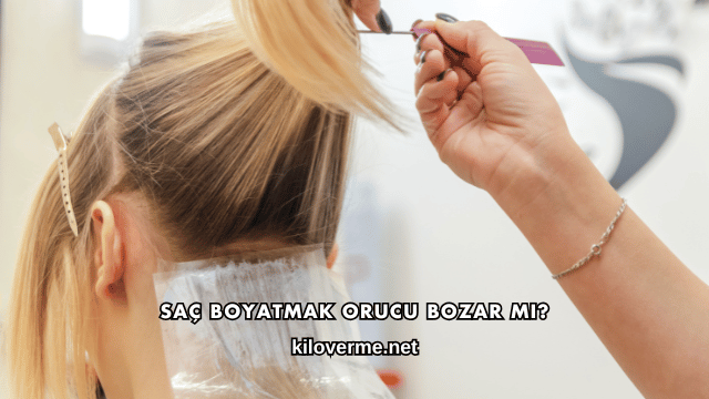 Saç Boyatmak Orucu Bozar mı?