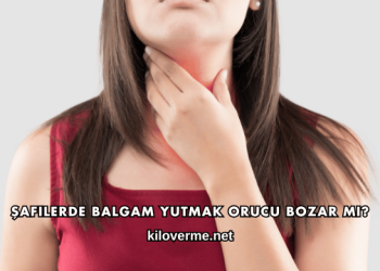 Şafilerde Balgam Yutmak Orucu Bozar mı?