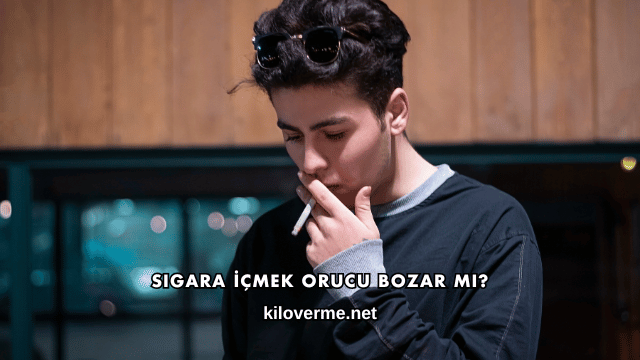 Sigara İçmek Orucu Bozar mı?