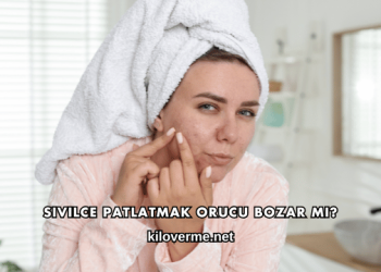 Sivilce Patlatmak Orucu Bozar mı?
