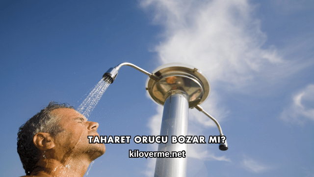 Taharet Orucu Bozar mı?