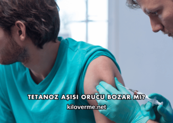 Tetanoz Aşısı Orucu Bozar mı?
