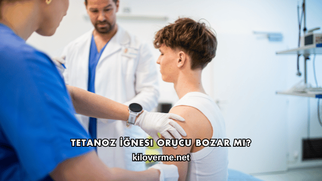 Tetanoz İğnesi Orucu Bozar mı