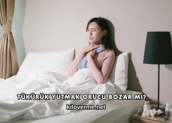 Tükürük Yutmak Orucu Bozar mı?