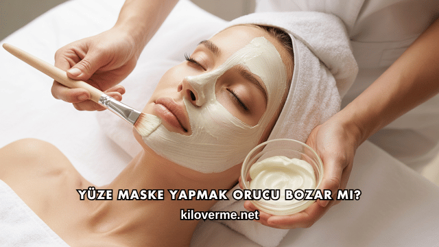 Yüze Maske Yapmak Orucu Bozar mı?